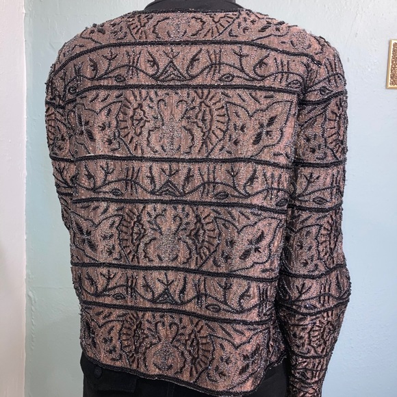 Beaded Dress Jacket S - Picture 2 of 7